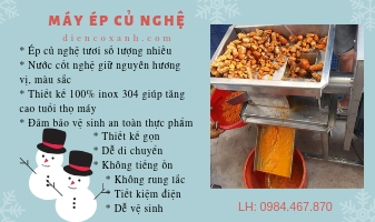 Máy ép củ nghệ tươi