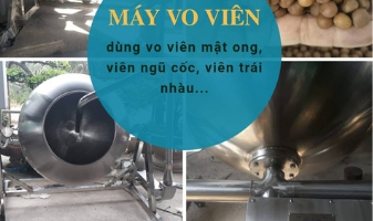Máy vo viên nghệ mật ong - Điện Cơ Xanh
