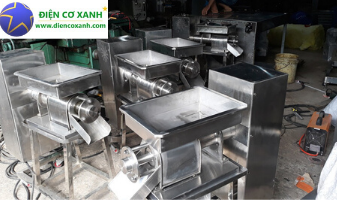 Máy ép trục vít và hành trình lớn lên cùng Điện Cơ Xanh