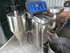 MÁY RANG CÀ PHÊ ỨNG DỤNG NHIỆT HỒNG NGOẠI