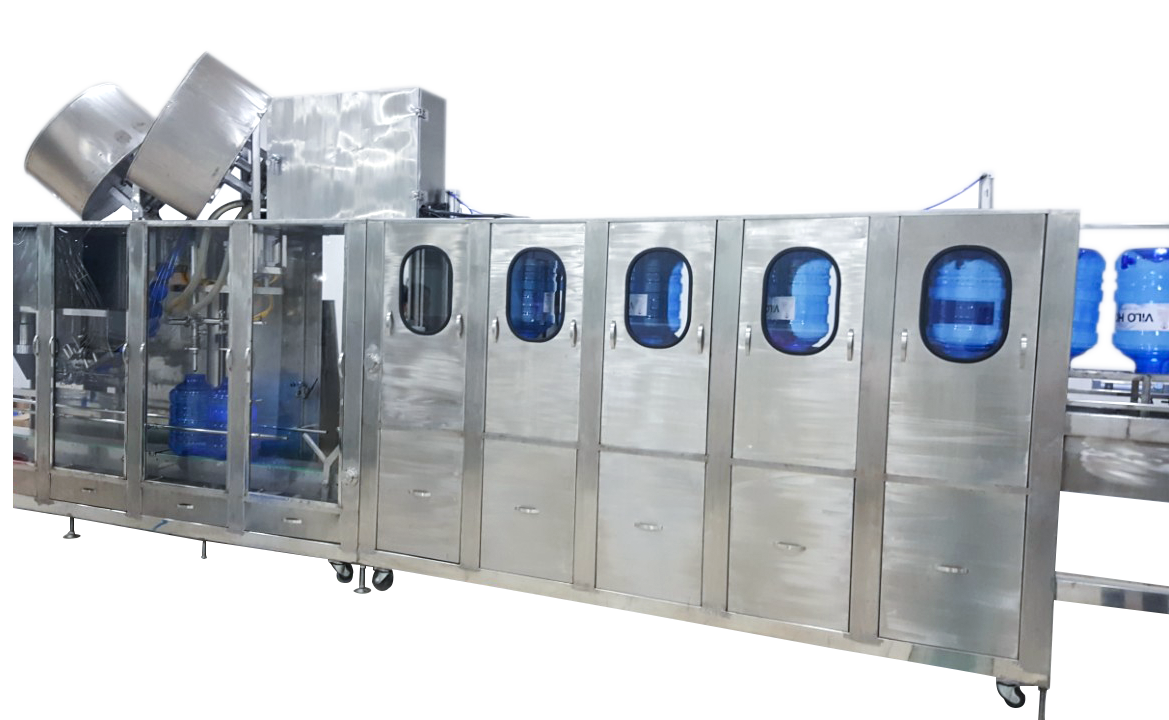 Dây chuyền đóng bình 19 lít tự động chất lượng cao