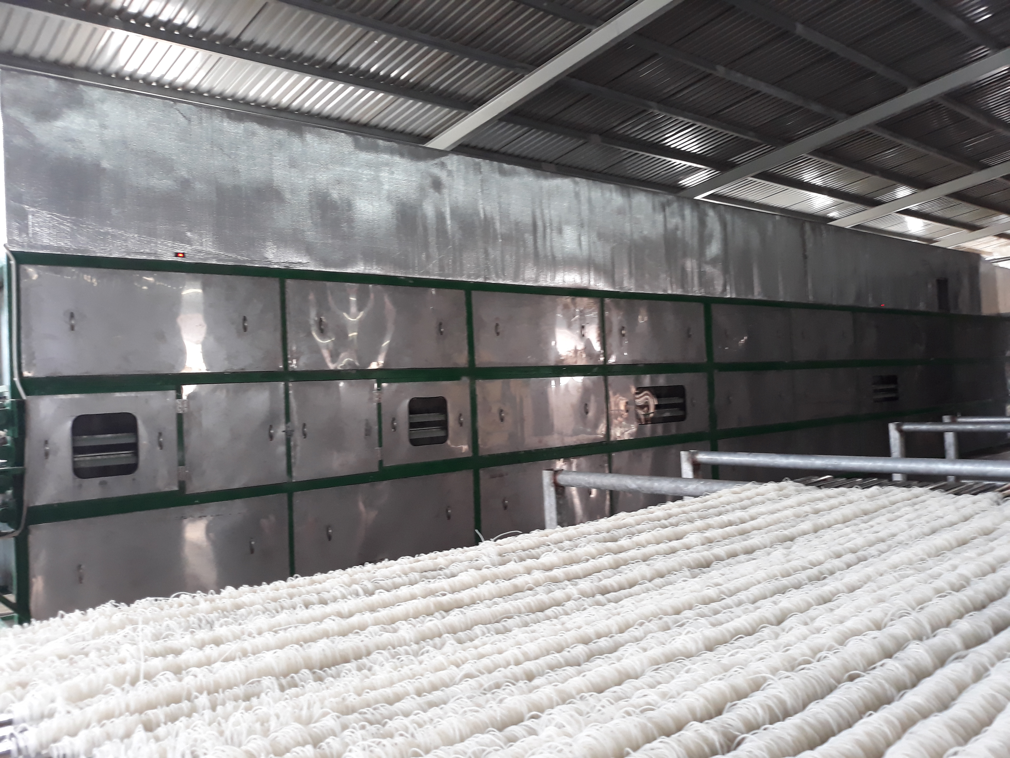 DÂY CHUYỀN SẤY BÚN KHÔ GIÚP NÂNG CAO CHẤT LƯỢNG BÚN KHÔ XUẤT KHẨU