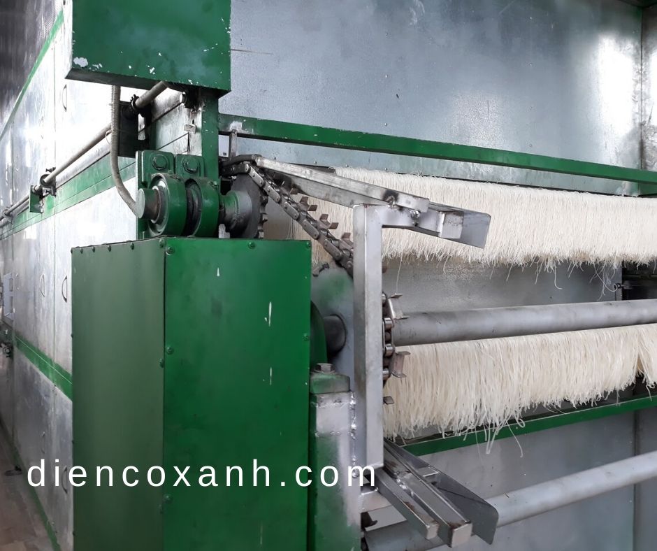 Dây chuyền sấy bún khô tự động, máy chế tạo ở TP.HCM