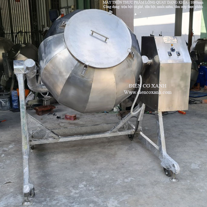 Hiệu quả của Máy trộn thực phẩm lồng quay dạng khía