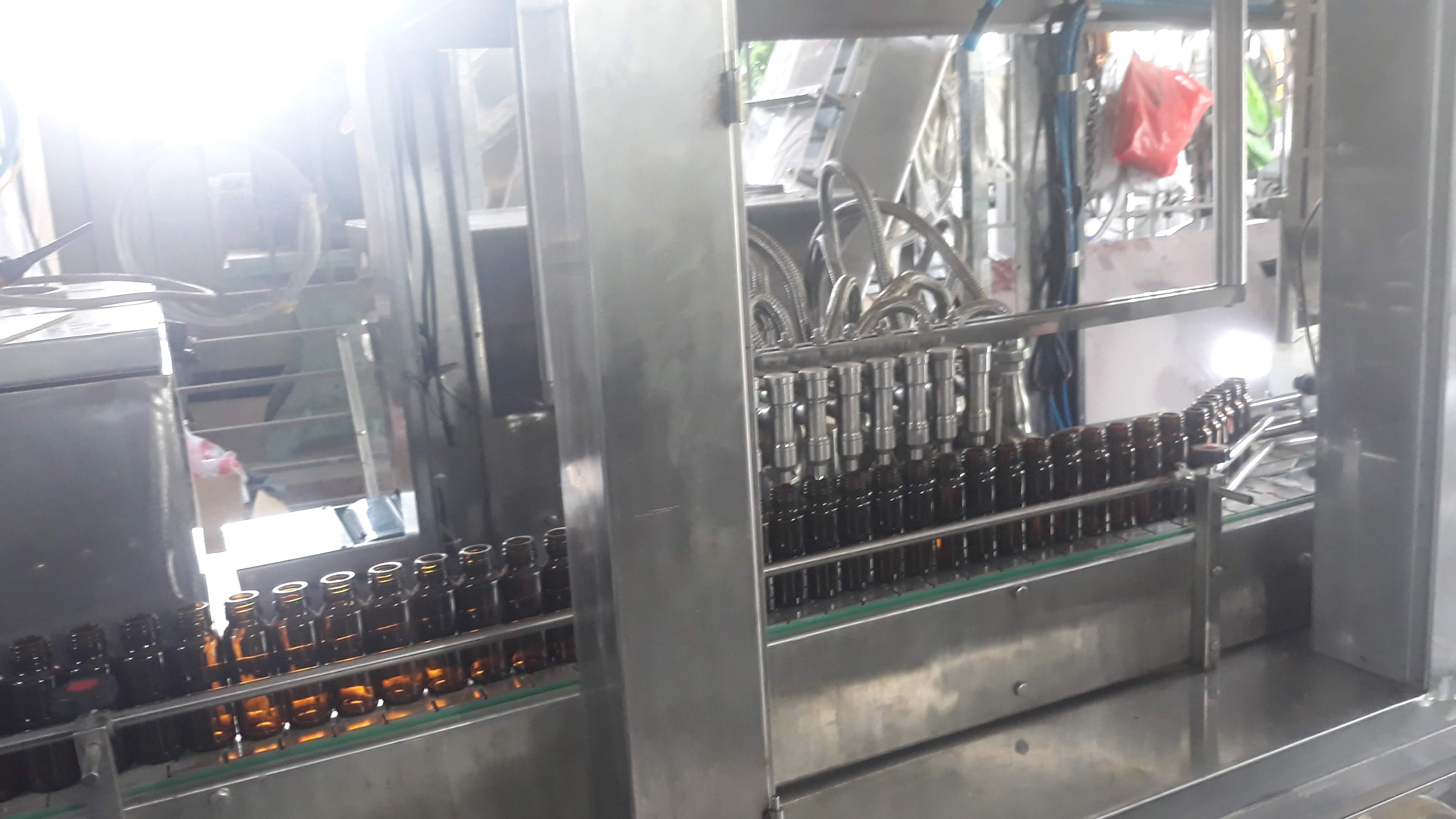 MÁY CHIẾT RÓT - REN NẮP CHAI DUNG DỊCH SỆT