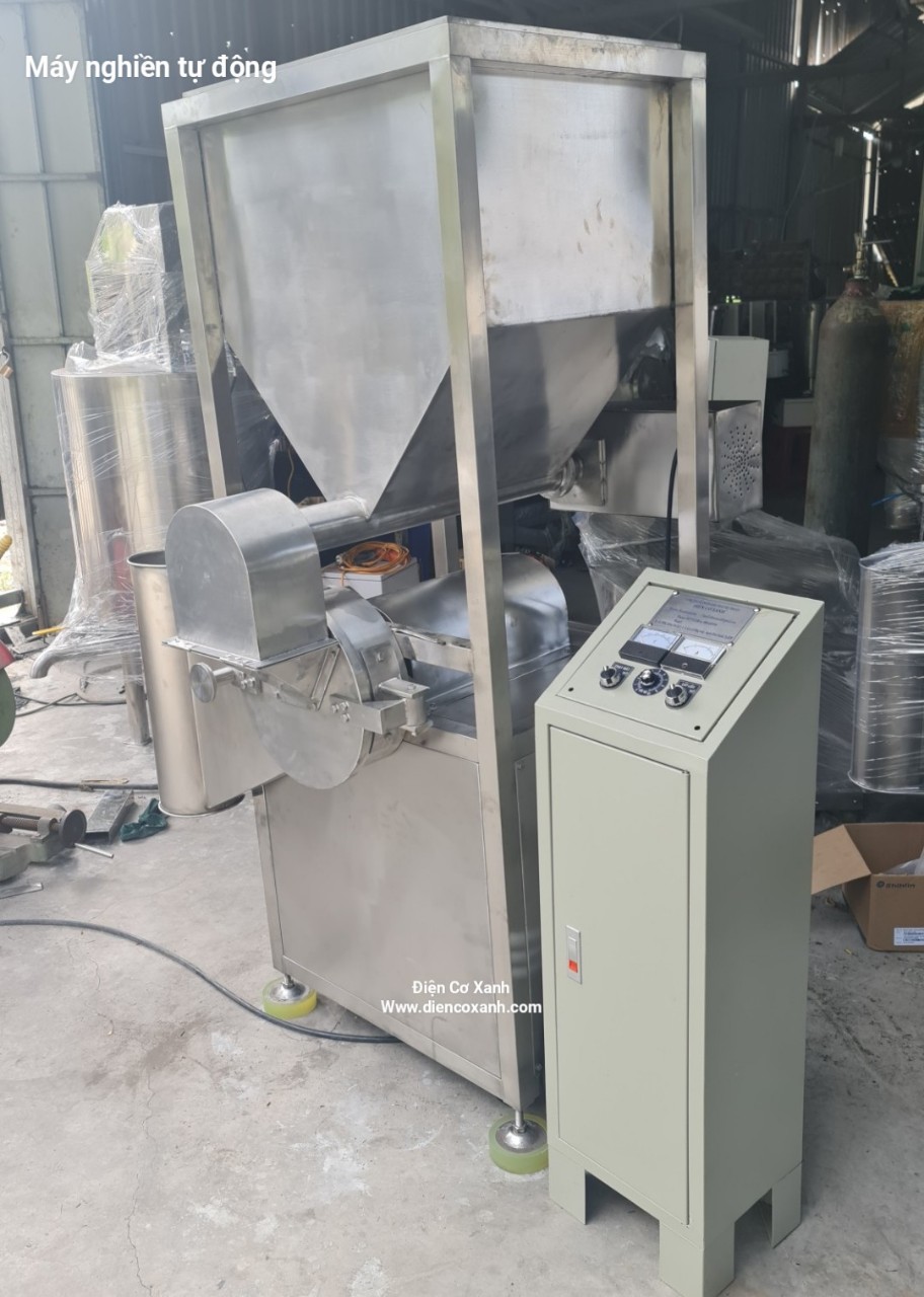 Máy nghiền bột đậu xanh tự động