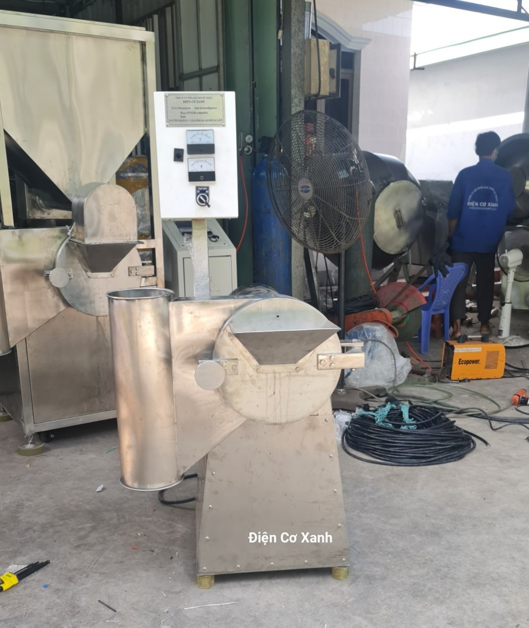 Máy nghiền bột riềng