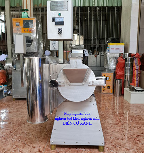 Máy nghiền cây thuốc đông y thành bột - Điện Cơ Xanh
