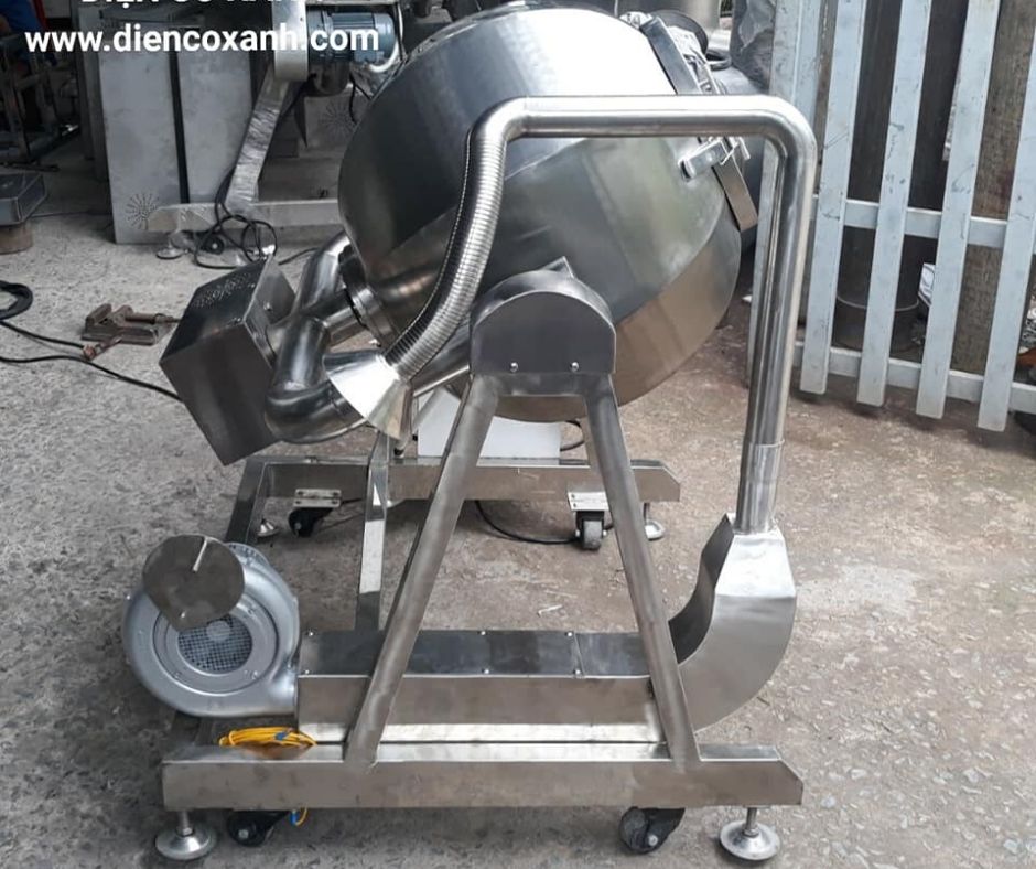 Máy trộn 6 tấc dùng phối trộn thuốc Đông y - Điện Cơ Xanh