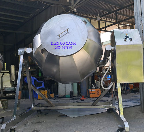 Máy trộn thực phẩm dạng lồng quay chế tạo theo yêu cầu
