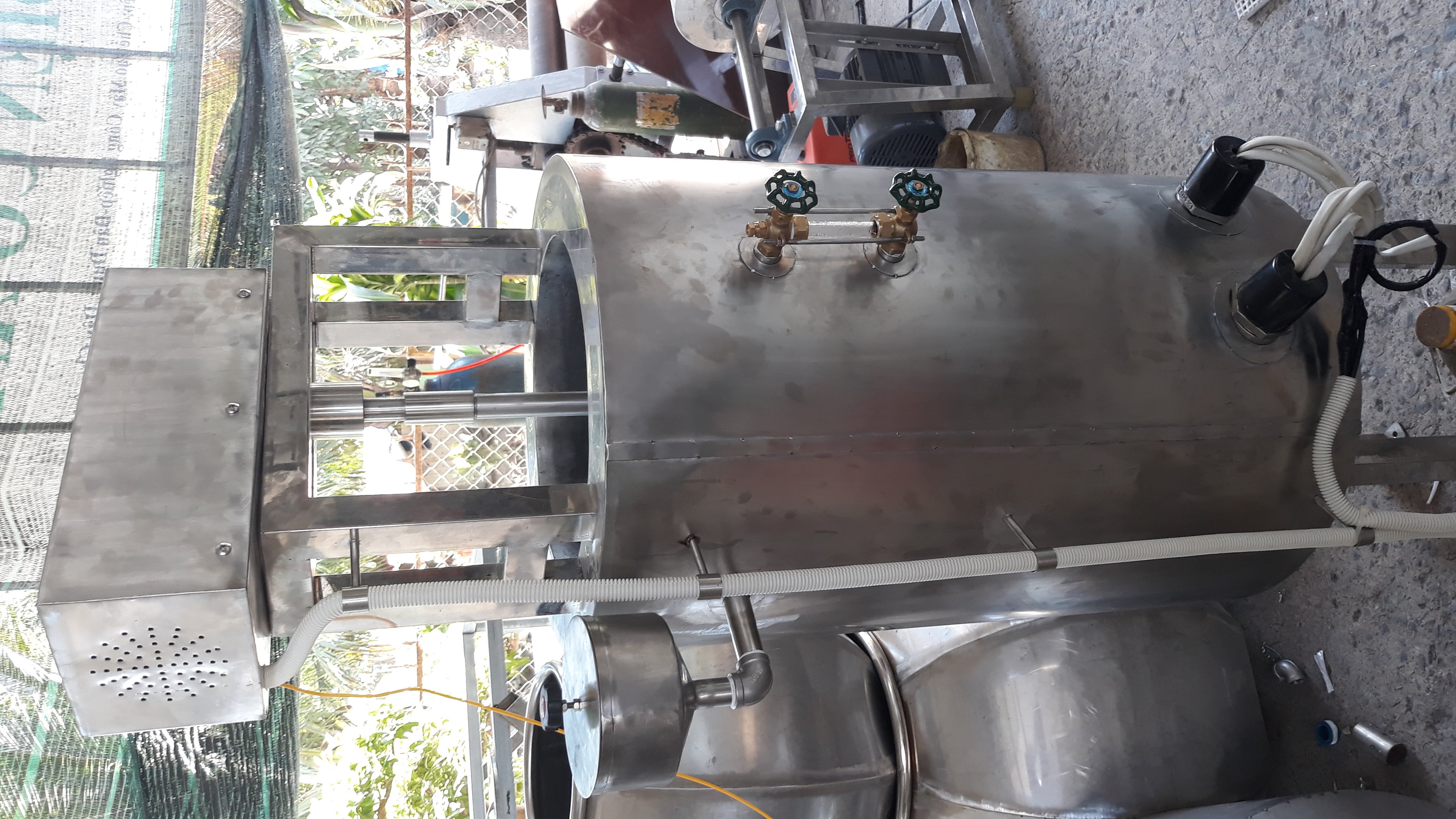 Nồi nấu có cánh khuấy 50 lít - Điện Cơ Xanh