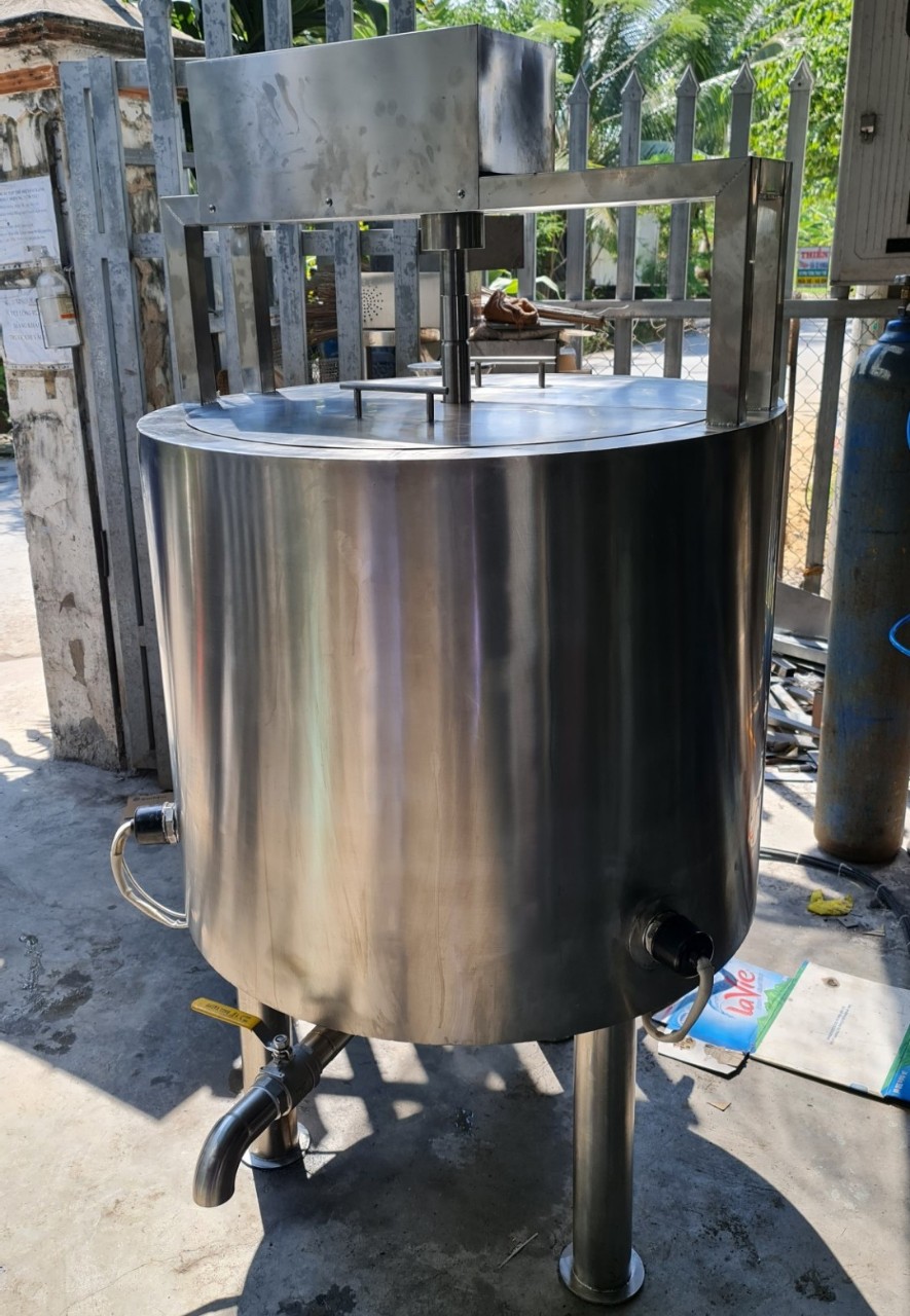 Nồi nấu nước lẩu công nghiệp 200 lít