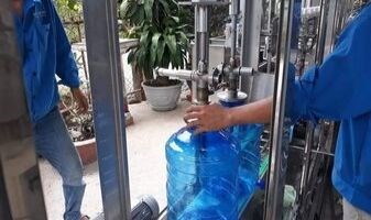 Dây chuyền đóng bình 19 lít Vĩnh Long