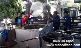 Điện Cơ Xanh chuyển máy đi lắp đặt ở Nha Trang