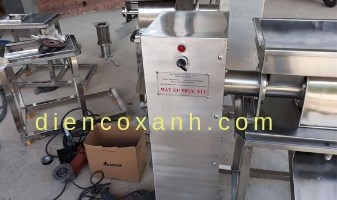 Sửa chữa máy ép dừa – Điện Cơ Xanh